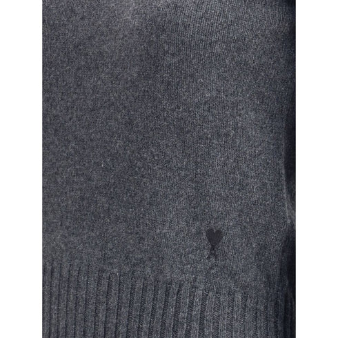 Ami Paris PULL COL ROND AMI DE COEUR